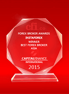 Najlepszy Broker w  Azji według Capital Finance International