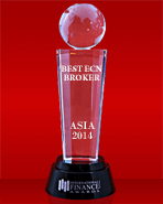 Najbolji ECN broker u Aziji u 2014. godini prema International Finance Magazine-u