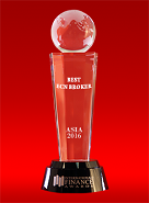 Ο καλύτερος μεσίτης ECN στην Ασία 2016 από τα International Finance Awards